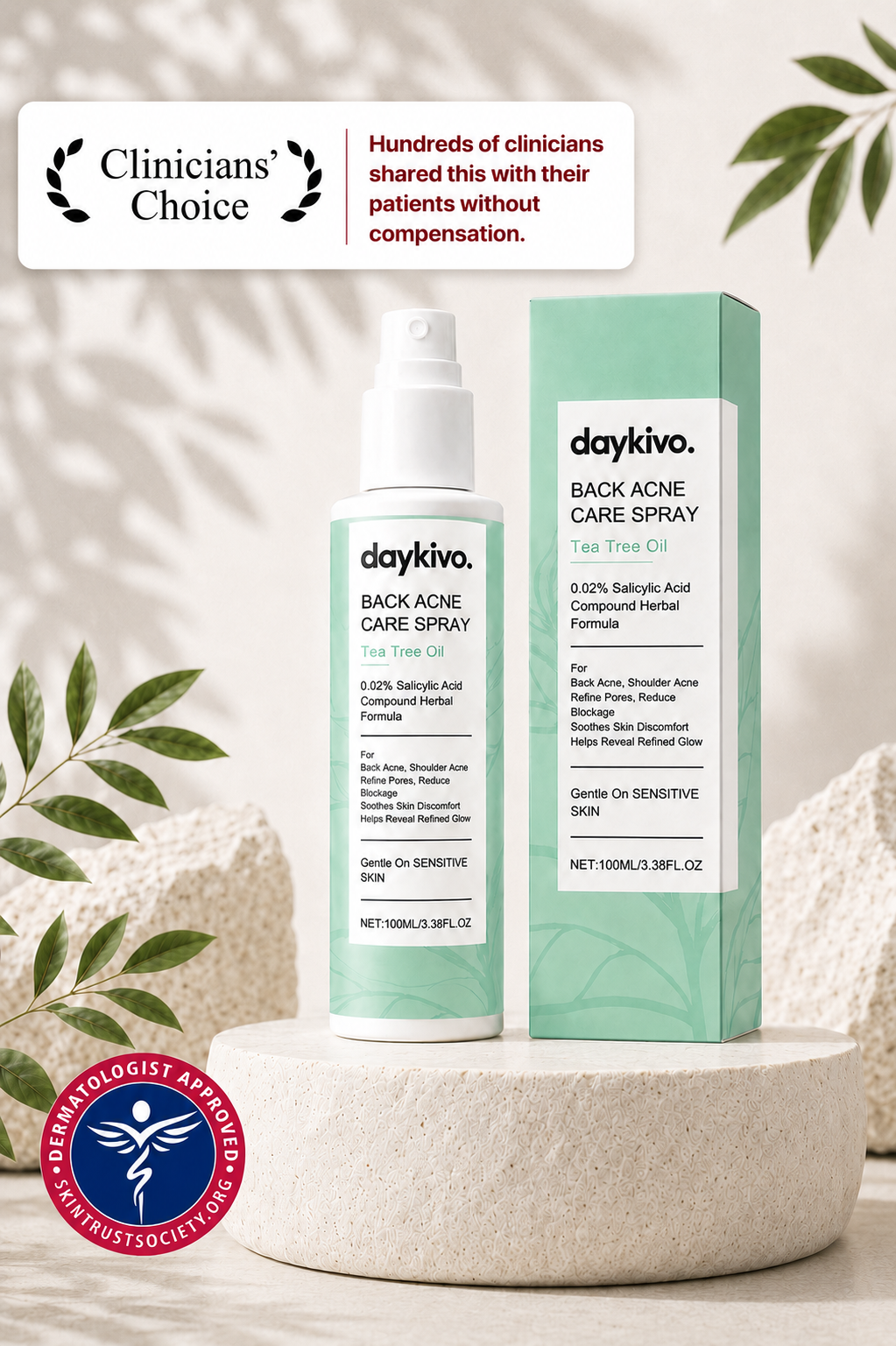 ClearBack Body Acne Clearing Mist