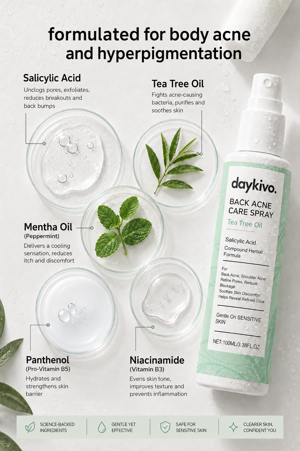 ClearBack Body Acne Clearing Mist